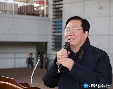 장종태 서구청장, 권선택·문재인과 함께 행복과 희망을!