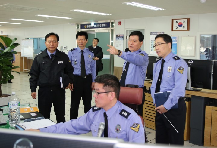 남해해경본부장, 해상교통관제 등 최일선 현장 집중 점검