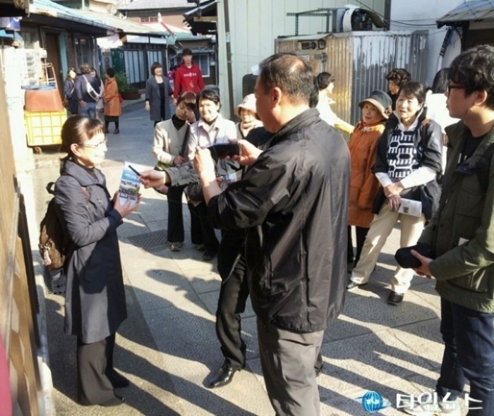 포항시 한일국교 정상화 50년 일본 방송국 포항 구룡포 취재 이어져