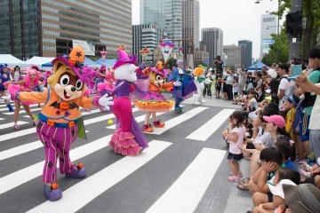  광화문광장 일대 동 국제탈춤페스티벌 등 4개 지역 대표축제 공연