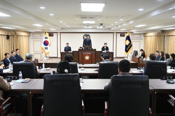 대전 중구의회, 제265회 임시회 폐회
