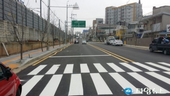 평택시, 영광아파트~송탄육교간 연결도로 개통 