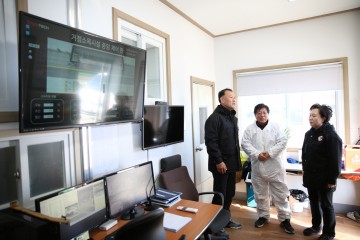 봉화군의회, 구제역방역현장 방문