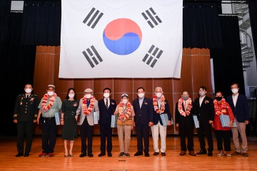 전남지역 학도병,  6.25출전 72주년 기념식 열려 