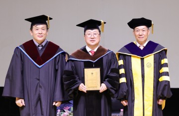 이장우 대전시장, 배재대 명예경제학박사 됐다