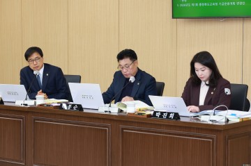 충북도의회 교육위, 추경예산안·의원발의 조례안 심사…직업교육 활성화·IB 프로그램 지원 근거 마련