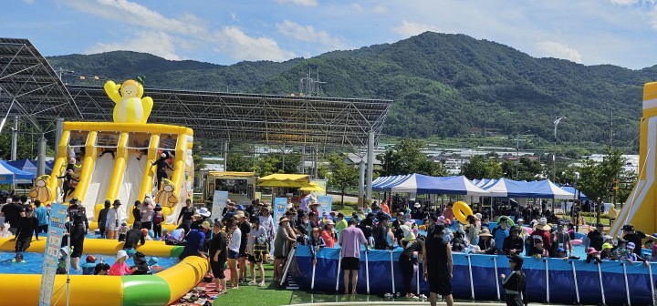 성주군, 시원한 여름나기 2024 성주썸머워터바캉스 인기 만발