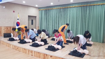 세종시교육청, 안전한 돌봄교실 운영을 위한 초등돌봄전담사 안전연수 실시