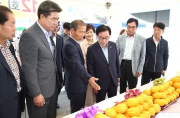 칠곡군, 대구 수성못에서 칠곡군 농특산물 홍보
