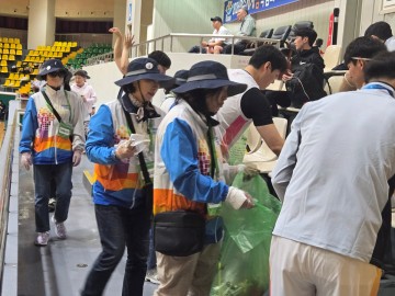 전국생활체육대축전 속 여수 자원봉사자, 든든한 지원군으로 활약 