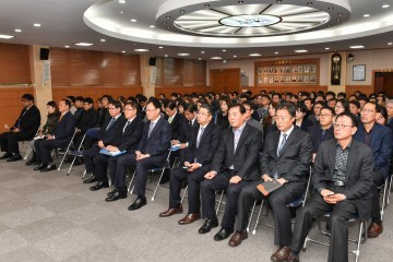 정선군 12월 직원월례조회