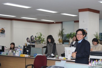 백운집 대전충남병무청장, 직원 격려