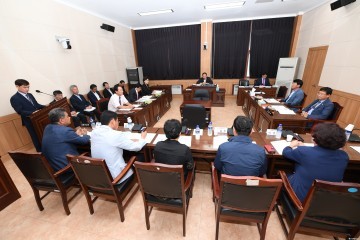 청주시의회 농업정책위원회, 농업관련단체장 간담회