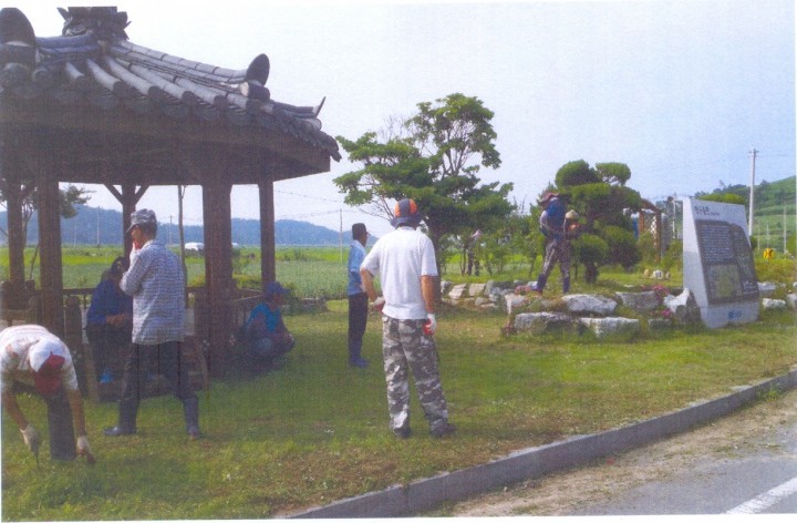 하계 휴가철 관광객 맞이 마을정화 활동 실시