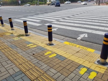 화성동부경찰서 특수시책 프로젝트 노란발자국 캠페인