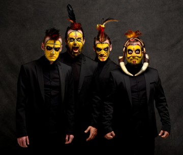 코믹 아카펠라 ‘원시인 싱어스’의 첫 내한공연 29~30일 과천과 인천에서 열려