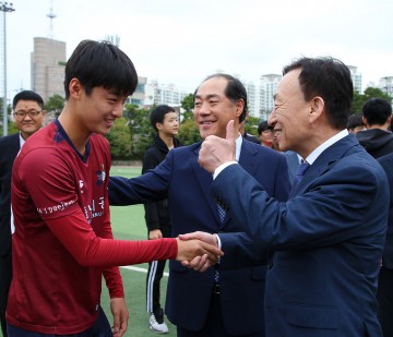 설동호 대전시교육감, 제99회 전국체육대회 출전 선수단 격려!