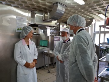 간부공무원 학교급식 특별점검 