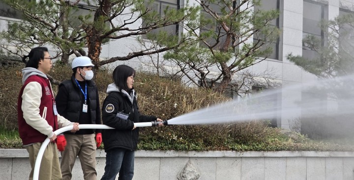 호남대 학생생활관, 긴급상황 대비 ‘안전훈련’ 실시 