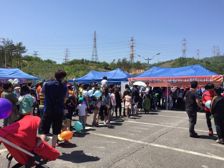 동해시 어린이급식관리지원센터 ‘덜 달게 먹기 부스 운영’