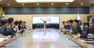 주낙영 경주시장, APEC 정상회의 성공 개최 후속 국‧소‧본부장 회의 가져