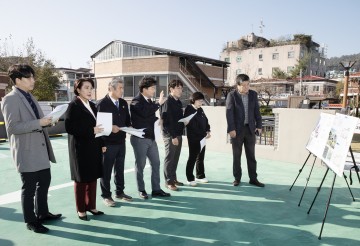 대전 서구의회 도시건설위원회, 도마1·2동·정림동 도시재생 사업지 현장점검
