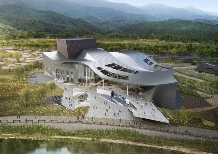 정선아리랑 전시문화공연센터 공사 순조롭게 진행