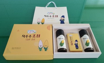 여수 찰옥수수조청 선물세트 출시