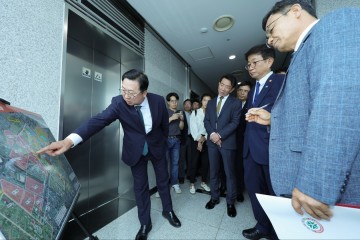 이장우 대전시장, 국토교통부 장관에게 ‘대전 역세권’ 사업 조속 추진 요청