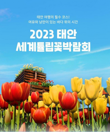 안면도 꽃박람회 임박 '세계5대 튤립도시' 이국적 분위기 대성황 기대...