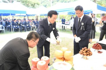 제 68주기, 고 김용배 장군 추모제 거행