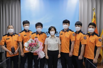 광주소방안전본부, 첫 라이프세이버 6명 선정
