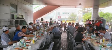 충주시지회 산척면분회, 참전용사 오찬 간담회