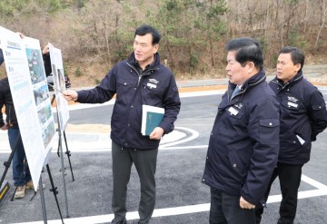 고흥군, ‘거금 적대봉 생태탐방로’ 조성 현장점검 