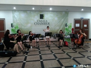 카잘스챔버오케스트라 로비음악회 개최