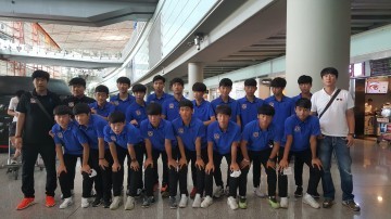 상주상무 U-18 용운고,  2016 베이징 Great Wall Cup 축구대회 참가