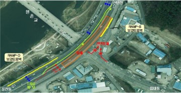 대전시, 원촌육교 옹벽 보수…한달간 전면 통제