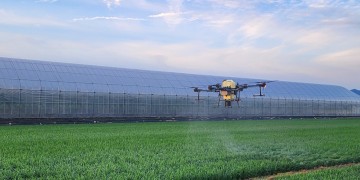 김천시, 벼 병해충 드론 활용 공동방제 지원