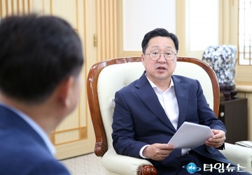 이장우 대전시장, 대전 창업 생태계가 탄탄해지도록 하나은행과 노력
