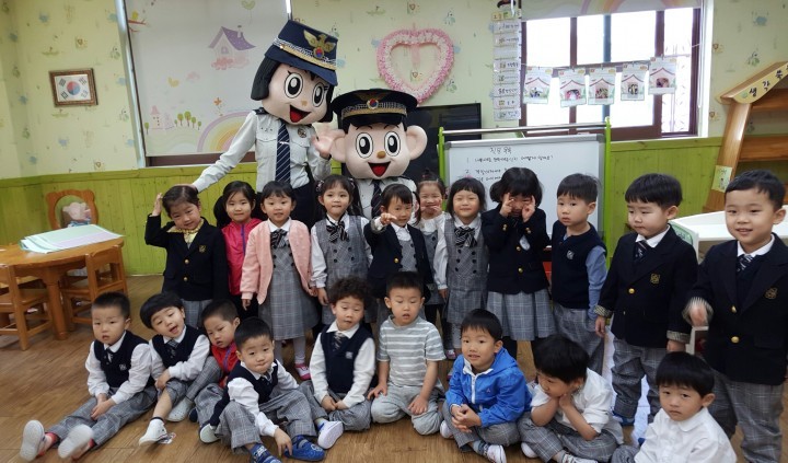 거제署, 미아방지 프로젝트 수업 실시