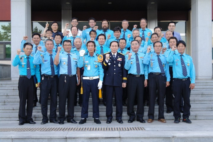 남해경찰서, 모범운전자회 간담회 개최