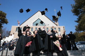 목원대, 학위수여식…AI 설립자 축사 눈길