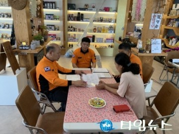 구례소방서, 화재로부터 안전한 전통시장!! 9월 점포 점검의 날 운영