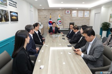 ㈜유한건강생활 임원진 안동시 방문, 헴프산업화 및 투자유치 간담회 가져