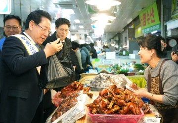 김영록 전남도지사, 설 앞두고 광주·전남서 행정통합 비전 공유 