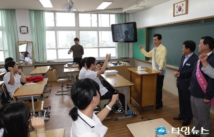 포항시 기계중․고 학생들 메르스 이겨내고 공부에 구슬땀 흘려