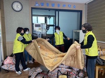 (사)순천시자원봉사센터, ‘뽀송뽀송 이불세탁’ 해드려요! 