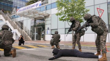 대전 동구, 충무훈련 드론테러 대응훈련 실시