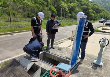 영광군, 정수장 위생관리 점검…안전한 수돗물 공급 도모