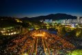 순천시, 1만 5000개 캔들 밝힌 순천만국가정원  